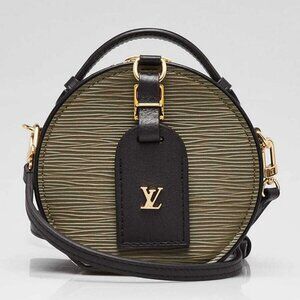 Louis Vuitton Kaki Epi Leather Mini Boite Chapeau Bag